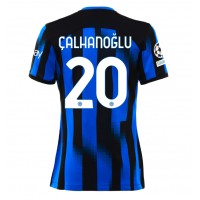 Inter Milan Hakan Calhanoglu #20 Replika Hemmatröja Dam 2023-24 Kortärmad